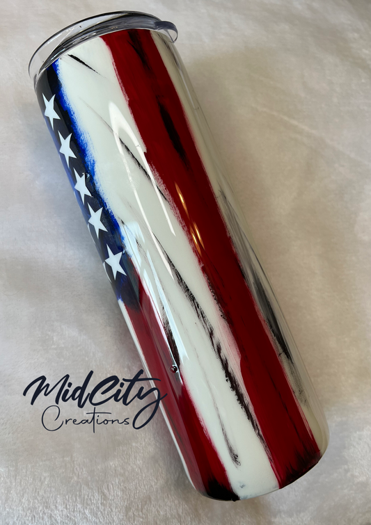 Distressed American Flag