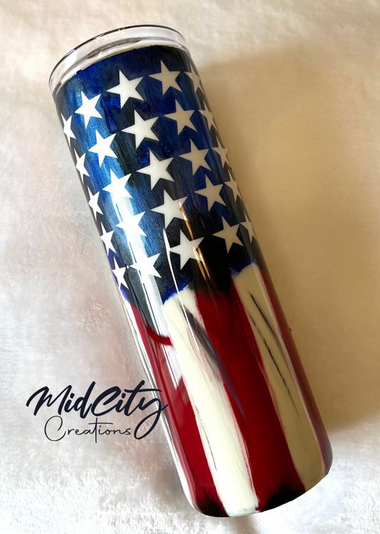 Distressed American Flag